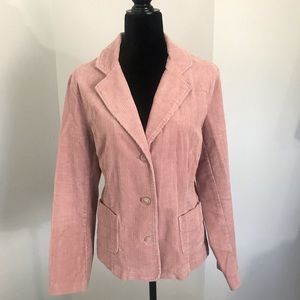 Pink Sonoma Corduroy Jacket. Size L